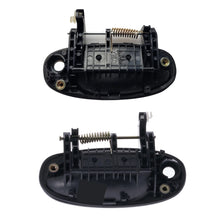 Load image into Gallery viewer, 4pc Front Rear Left &amp; Right Outer Door Handle Black for Holden Barina TK 2005-11