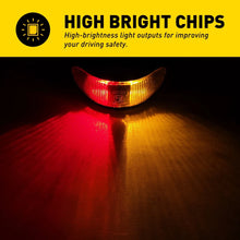 Load image into Gallery viewer, 10x LED CLEARANCE LIGHT SIDE MARKER LAMP RED AMBER TRAILER TRUCK CARAVAN VOLT