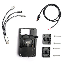 Motorcycle USB Charger Mobile Phone Holder Stand Bracket For BMW R1200GS LC ADV