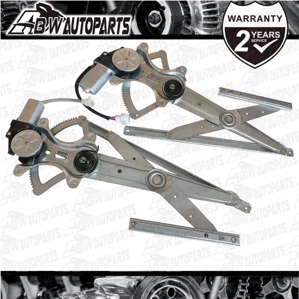 Window Regulator PAIR Front with Motor Fits Toyota Landcruiser 80 Series 90-98