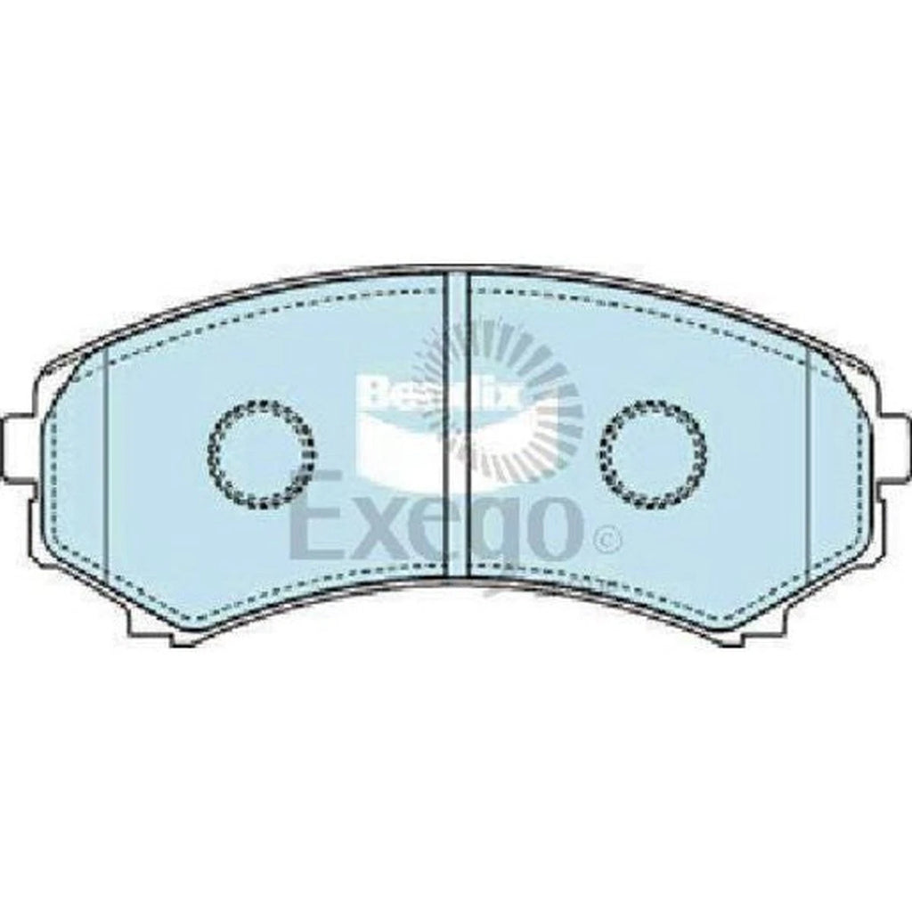 Bendix Heavy Duty Brake Pad Set Front DB1388 HD