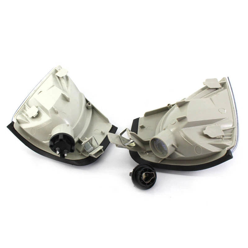 Clear White Front Corner Signal Lights Indicator For Benz C-Class W202 1994-2000