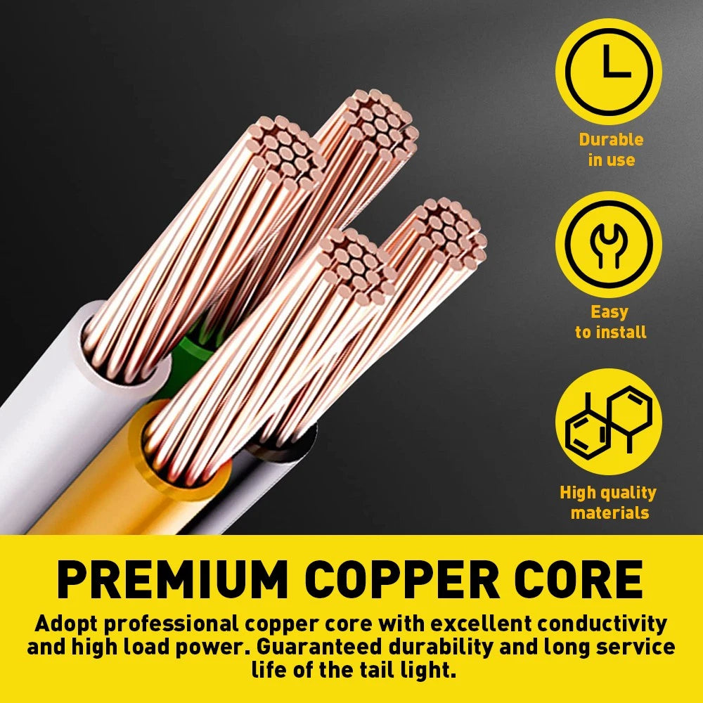 2x Car Halogen Headlight Bulb Light Relay Harness Wiring Socket Plug Wire H4 AU