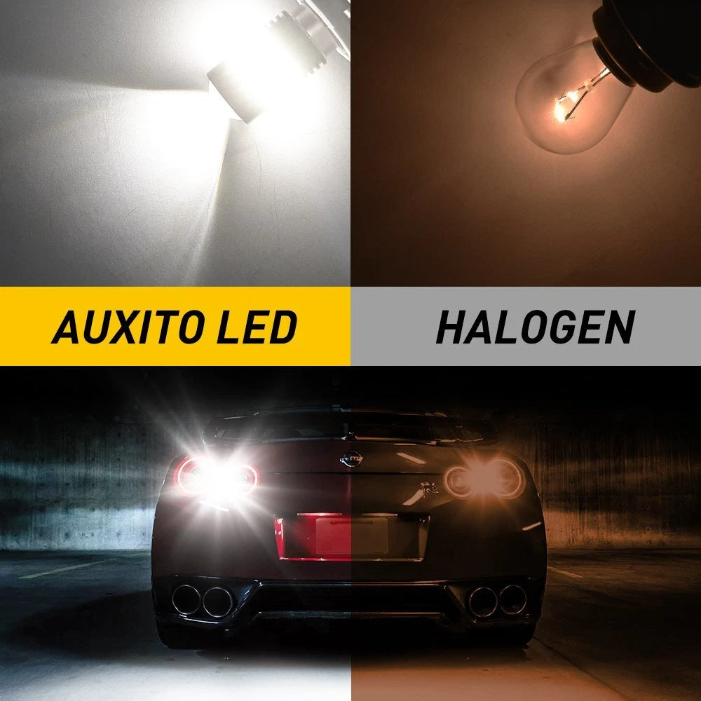 AUXITO Super Bright LED 1156 7506 Reverse Backup Light White Bulb 2PC 6000K AU