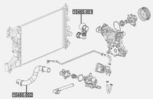 Load image into Gallery viewer, Top &amp; Bottom Radiator Hose Kit For CHEVROLET CRUZE 5 HATCHBACK 12-17