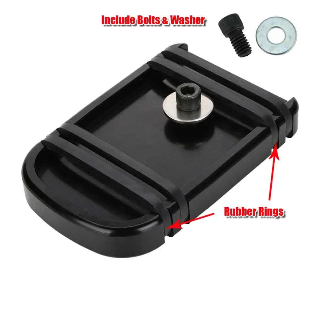 Motorcycle Brake Pedal Pad Cover for Harley Dyna Softail Touring Road King Glide