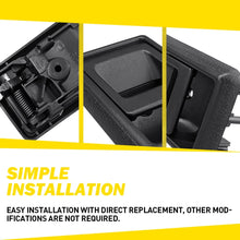 Load image into Gallery viewer, 2-20X Black Inner Door Handle FITS For Toyota Landcruiser 75 78 79 Series RH LH