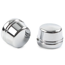 Load image into Gallery viewer, Chrome Front Axle Cap Nut Covers For Harley Dyna Softail Sportster XL 883 1200