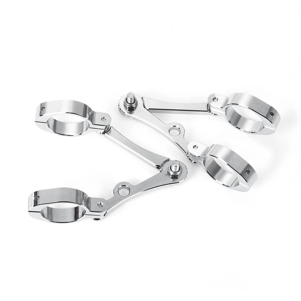 39-41mm Motorcycle Headlight Bracket Mount Clamp CNC Fork Tube Holder For Harley