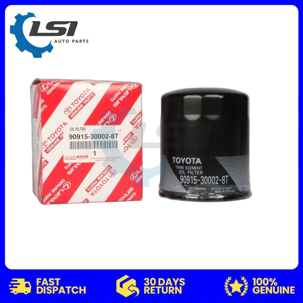 10 x Genuine Toyota Oil Filters suits Landcruiser Hilux Prado Diesel 9091530002