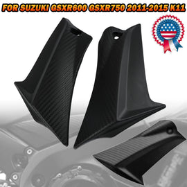 Tank Side Trim Cover Panel Fairing Cowl For Suzuki GSXR600 GSXR750 2011-2015 K11