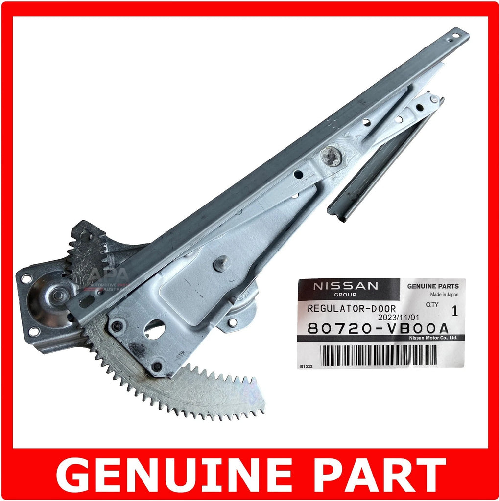 GENUINE Nissan Patrol GU Y61 Front Right RHF Manual Window Regulator