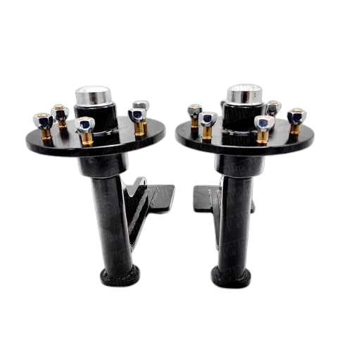 6 x 5.5 -Lug Shipping Container Wheels with Hub for Empty Shipping Containers – Heavy-Duty Mobility Solution