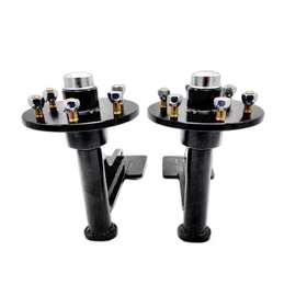 6 x 5.5 -Lug Shipping Container Wheels with Hub for Empty Shipping Containers – Heavy-Duty Mobility Solution