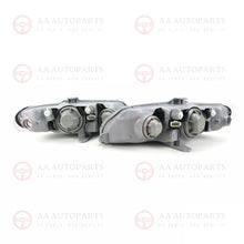 Load image into Gallery viewer, Black Tear Drop Headlights Pair For Holden Commodore VX VU SS