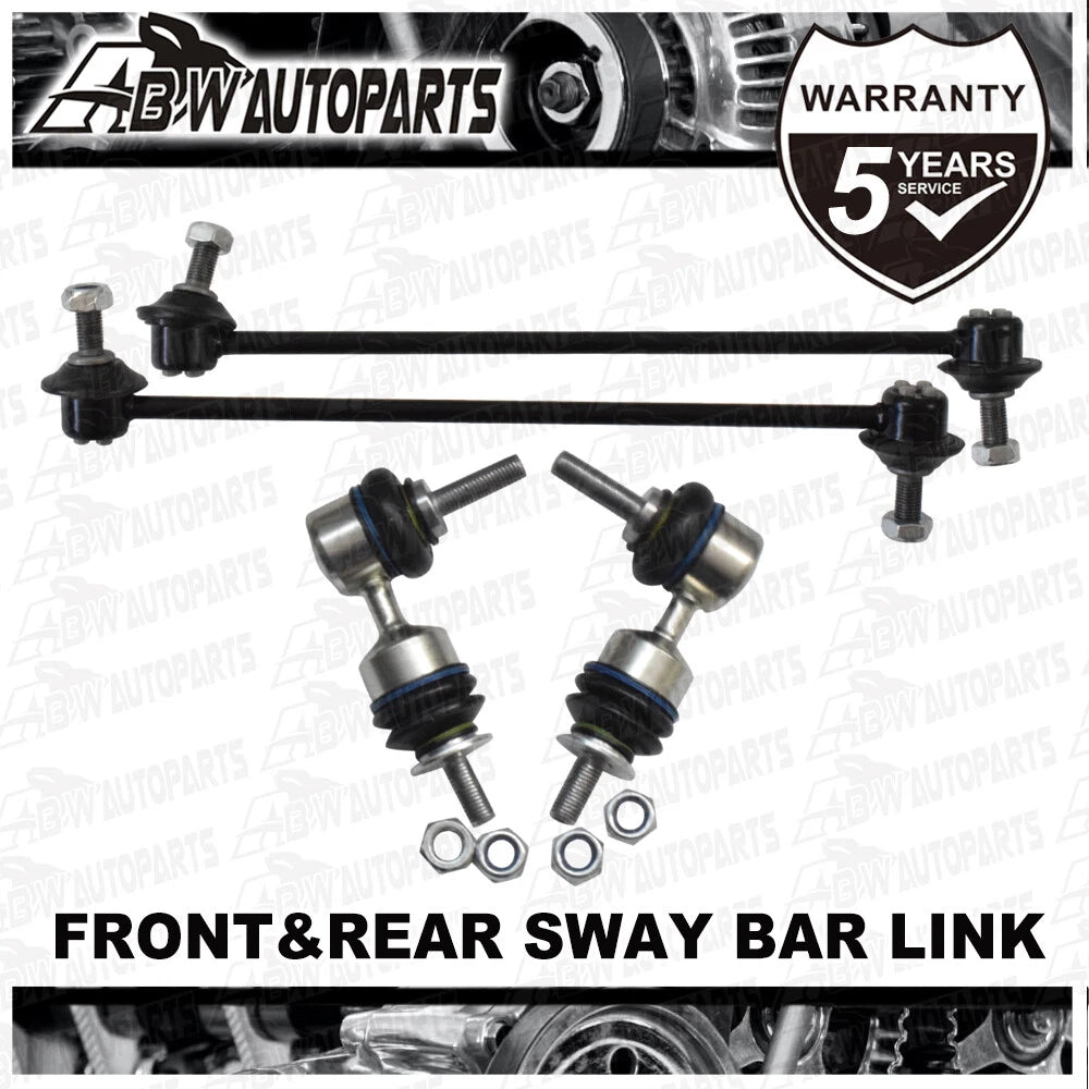 4 PCS Front + Rear Sway Bar Link Pin Kit Fit For MAZDA 3 BK BL MPS