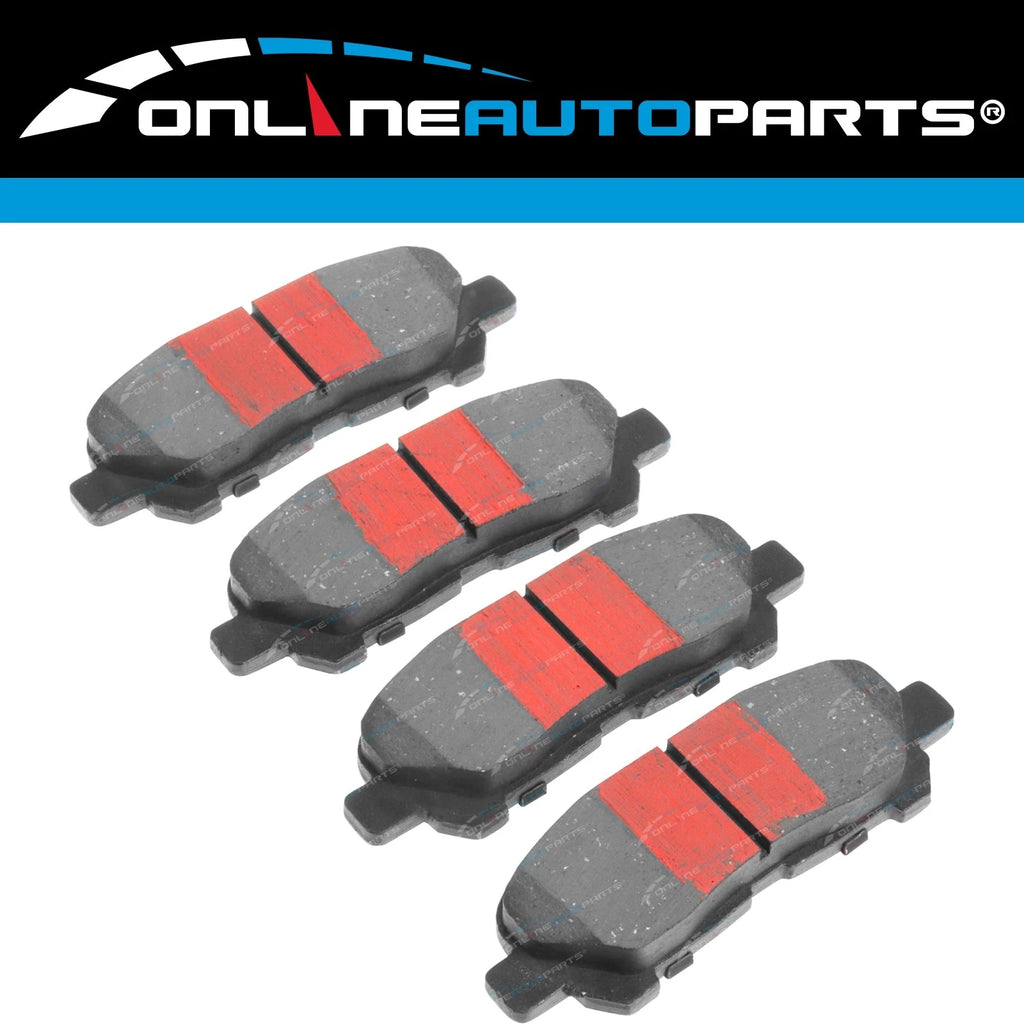 Rear Disc Brake Rotors + Pads for Toyota Kluger GSU40 GSU45 V6 3.5L 2007~2014