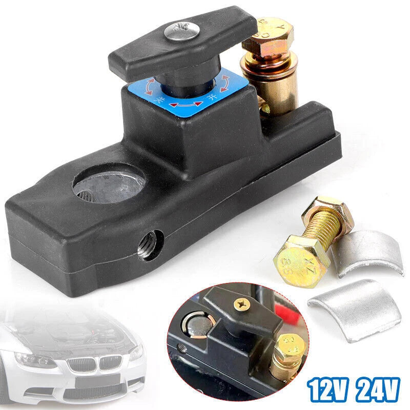 12V 24V Disconnect Battery Isolator Cut Off Kill Switch Anti-leakage Car Boat RV