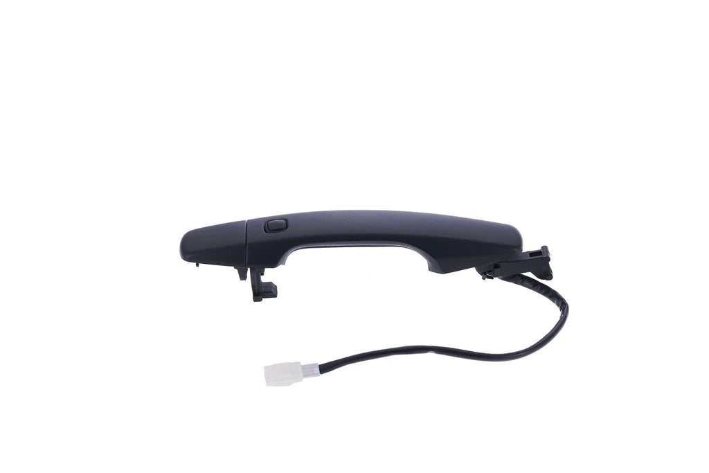 Door Handle Outer for Toyota Landcruiser 07-21 Set 2 Black REAR LH+RH W/Sensor