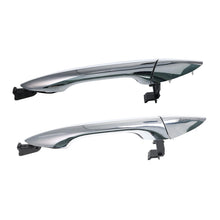 Load image into Gallery viewer, 4 pc FRONT REAR LEFT &amp; RIGHT Door Handle Outer Chrome for Hyundai i30 GD 12-17