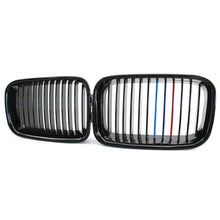 Load image into Gallery viewer, For BMW E36 Sedan Coupe M3 1990-96 Gloss Black M-Color Front Kidney Grille Grill
