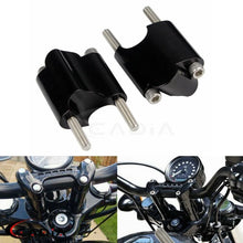 Load image into Gallery viewer, 2'' Height Handlebar Riser Extension Kit For Harley XL1200X XL1200XS 48 1'' Bars