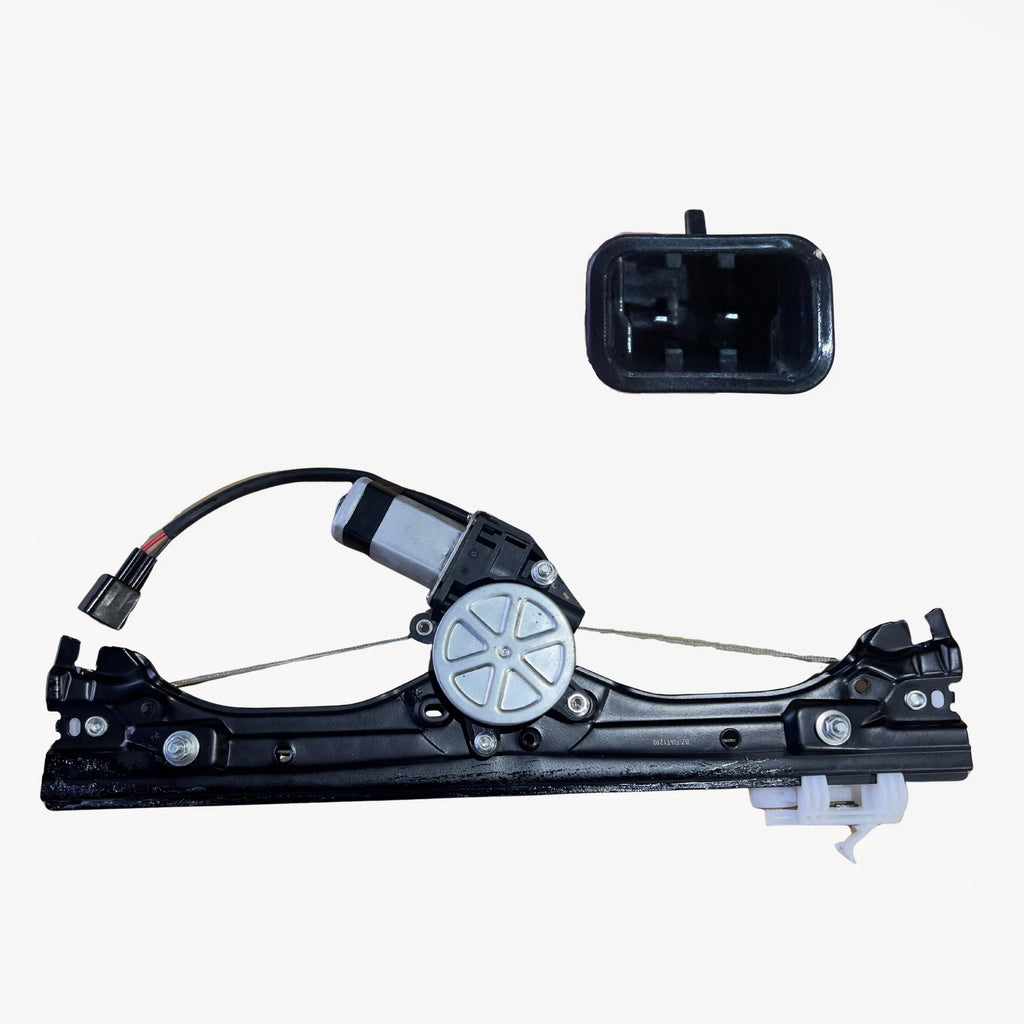 Front Left Electric Window Regulator With 2 Pins Motor for Fiat 500 07-15