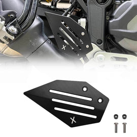 Black Aluminum Rear Brake Master Cylinder Protector Cover For Ducati DesertX 22+