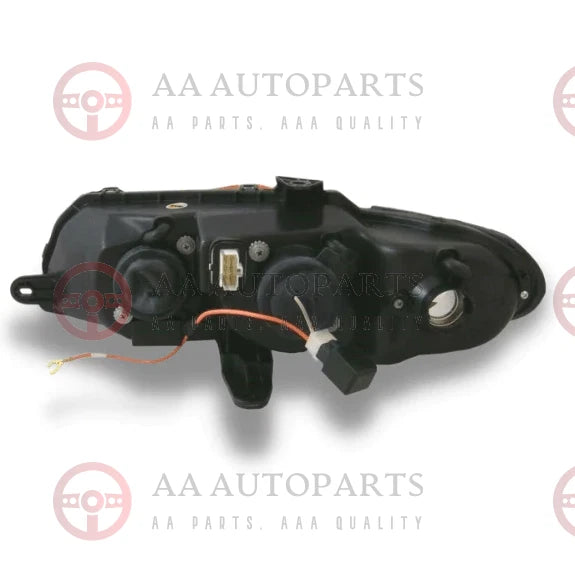 Projector Black Angel Eye Headlights Pair For Holden Commodore VT SS Monaro