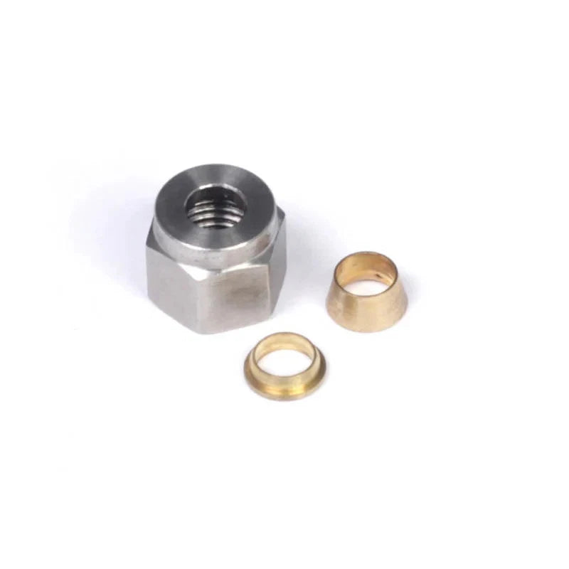 Haltech 1/4" Nut and Brass Ferrule Only HT-010808