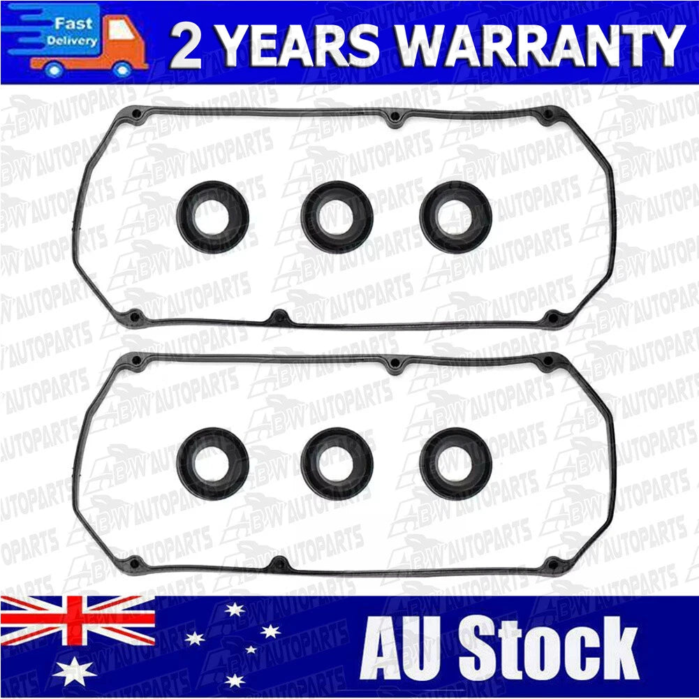 2 Valve Rocker Cover Gasket Kit for Mitsubishi Pajero 380 NL NM NP V6 6G74 6G75