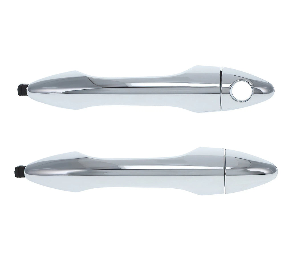 Door Handle Outer for Hyundai iX35 LM 10-15 Set of 2 Chrome FRONT LEFT+RIGHT