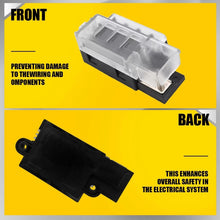 Load image into Gallery viewer, 4 Gang Fuse Box Positive Block 12v 24v Terminal Holder Circuit for ATO ATC Fuses