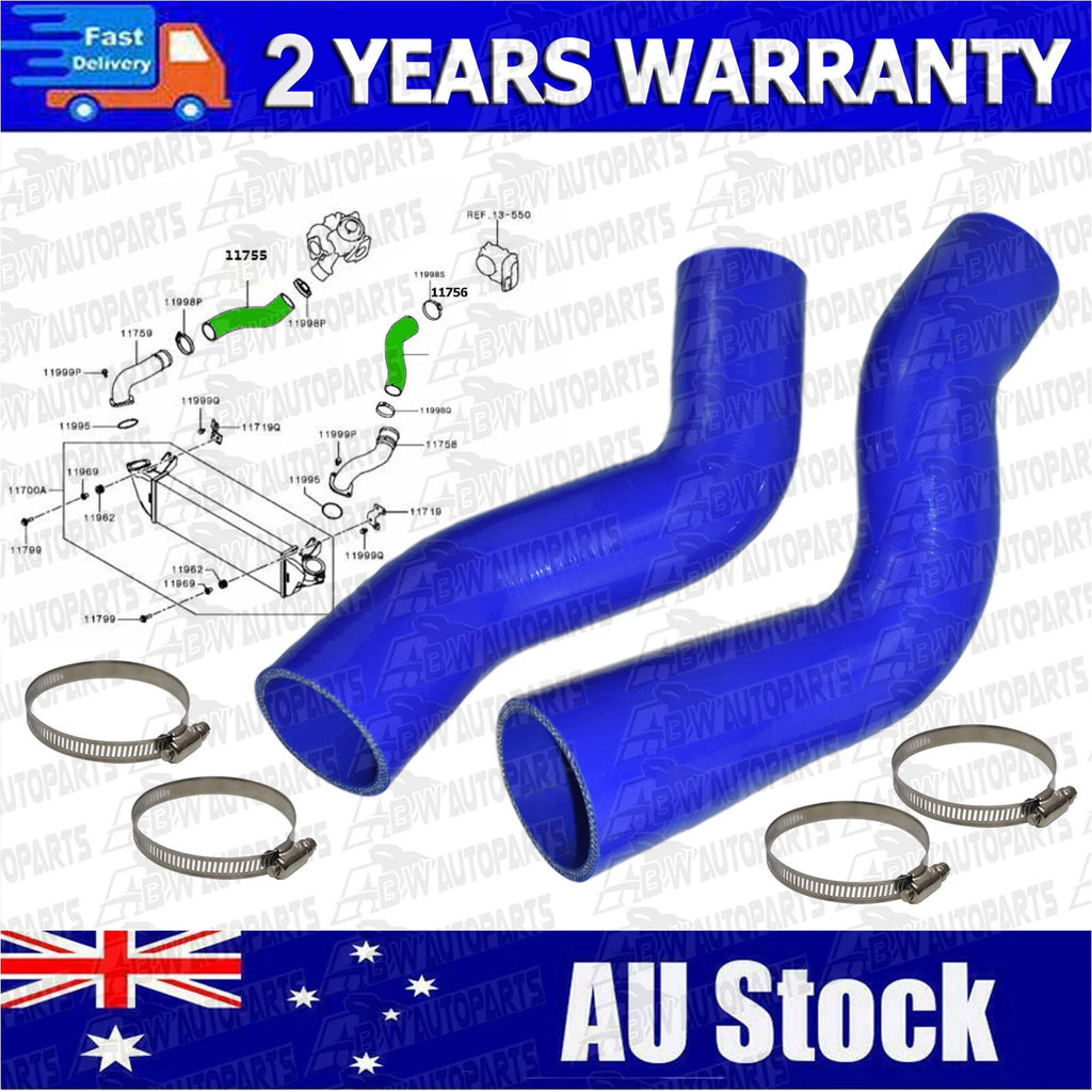 Intercooler Hose Cold & Hot For Mitsubishi Triton MQ MR Pajero Sport 1505A775 AU