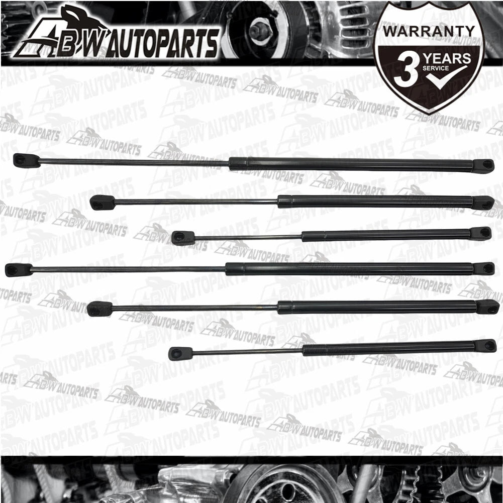 6pcs For FORD Territory SX SY Bonnet Tailgate Window Glass Gas Struts 2004-2011