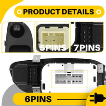 Load image into Gallery viewer, Master +1 Single Power Window Switch 2 Buttons For Ford Falcon FG UTE 2008-2011