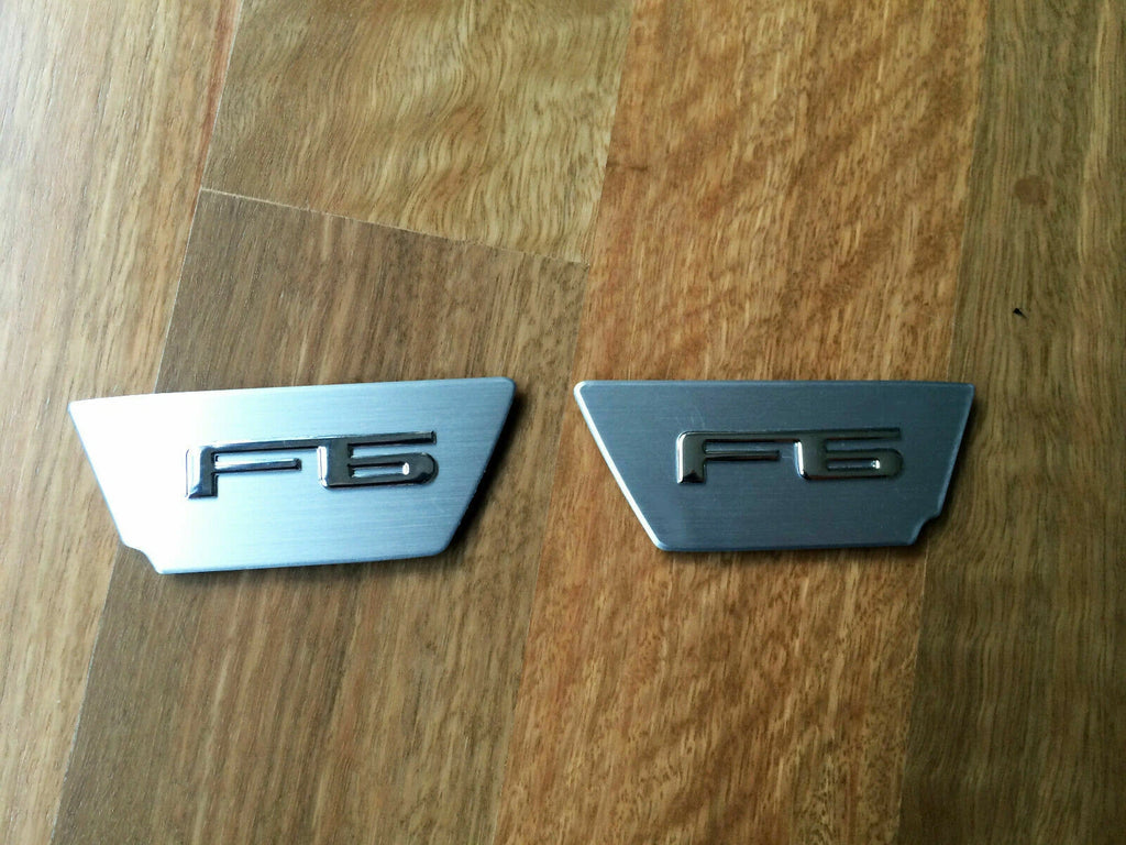 *F6 INTERIOR DOOR HANDLE INSERT BADGE FOR FORD FG FPV/FALCON V8/XR8 SEDAN/UTE