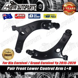 For KIA Carnival/Grand Carnival Yp 02/15-10/20 Front Lower Control Arms Set L+R
