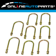 Load image into Gallery viewer, Set of 4 - 50mm Raised Leaf Springs for Suzuki Sierra LJ SJ + Bolts + Bushings