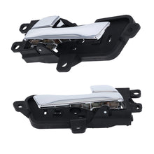 Load image into Gallery viewer, 2pc FRONT REAR LH &amp; RH Inner Door Handle Chrome for Hyundai Sonata i45 10-14