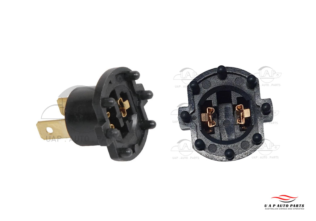 2pc Headlight Bulb Globe Socket Holder Adapter B28V510A3 for Mazda 2 3 & 323