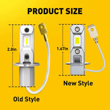 Load image into Gallery viewer, AUXITO 2x H3 LED Fog Light Bulb Replace Halogen Lamp White 6000K 16000LM/SET