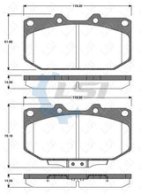 Load image into Gallery viewer, Front Brake Pads and Rotors Set suits Subaru IMPREZA WRX 2.0l Sti 2002 - 05