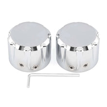 Load image into Gallery viewer, Motorcycle Chrome Front Axle Nut Cover Cap for Harley Sportster XL 883 1200 VRSC