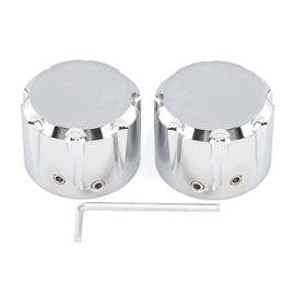 Motorcycle Chrome Front Axle Nut Cover Cap for Harley Sportster XL 883 1200 VRSC