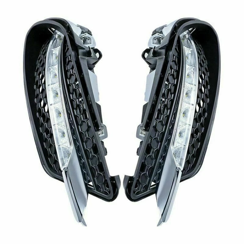 For Benz W204 08-11 C300 Sport AMG Fog Lights LED DRL Daytime Running Light ST