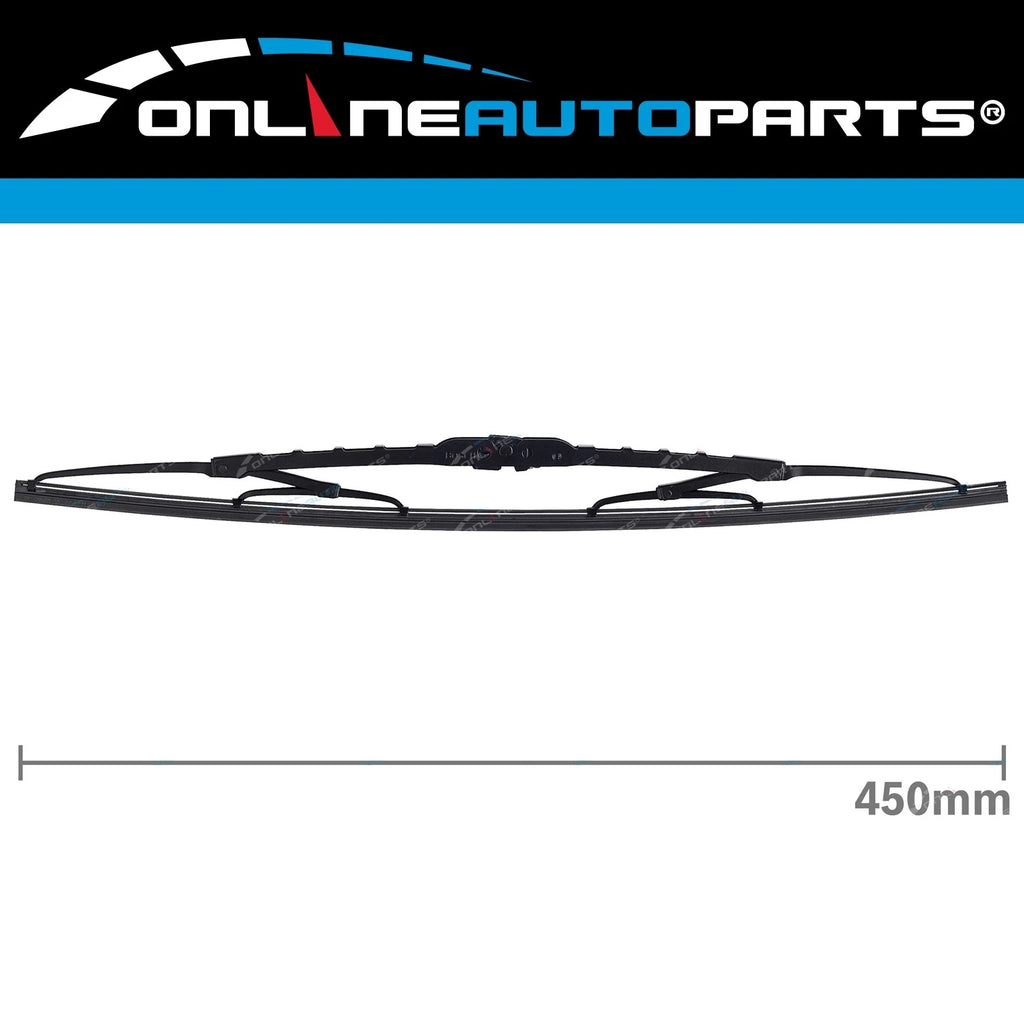 Front Pair Bosch Eco Wiper Blades Set for Mitsubishi Triton MK 1996~2006