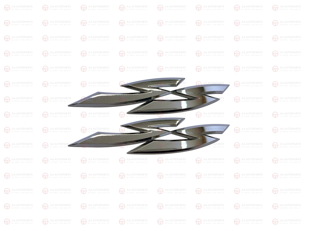 Chrome Side SS Badge Pair Emblem Holden Commodore VY VZ SS Sedan Wagon Ute