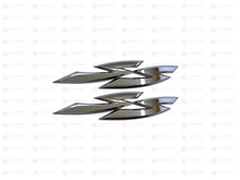 Load image into Gallery viewer, Chrome Side SS Badge Pair Emblem Holden Commodore VY VZ SS Sedan Wagon Ute