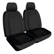 Weekender Jacquard Front Seat Covers Black for Mazda CX-5 KF 2017+